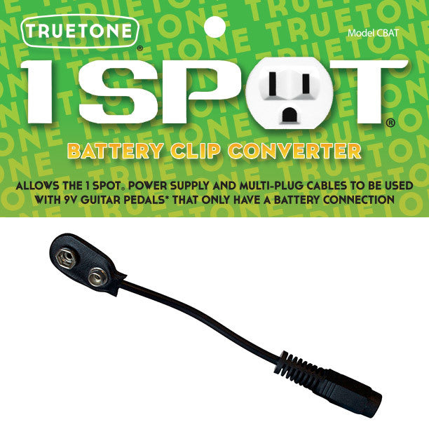 Truetone Battery Clip Converter