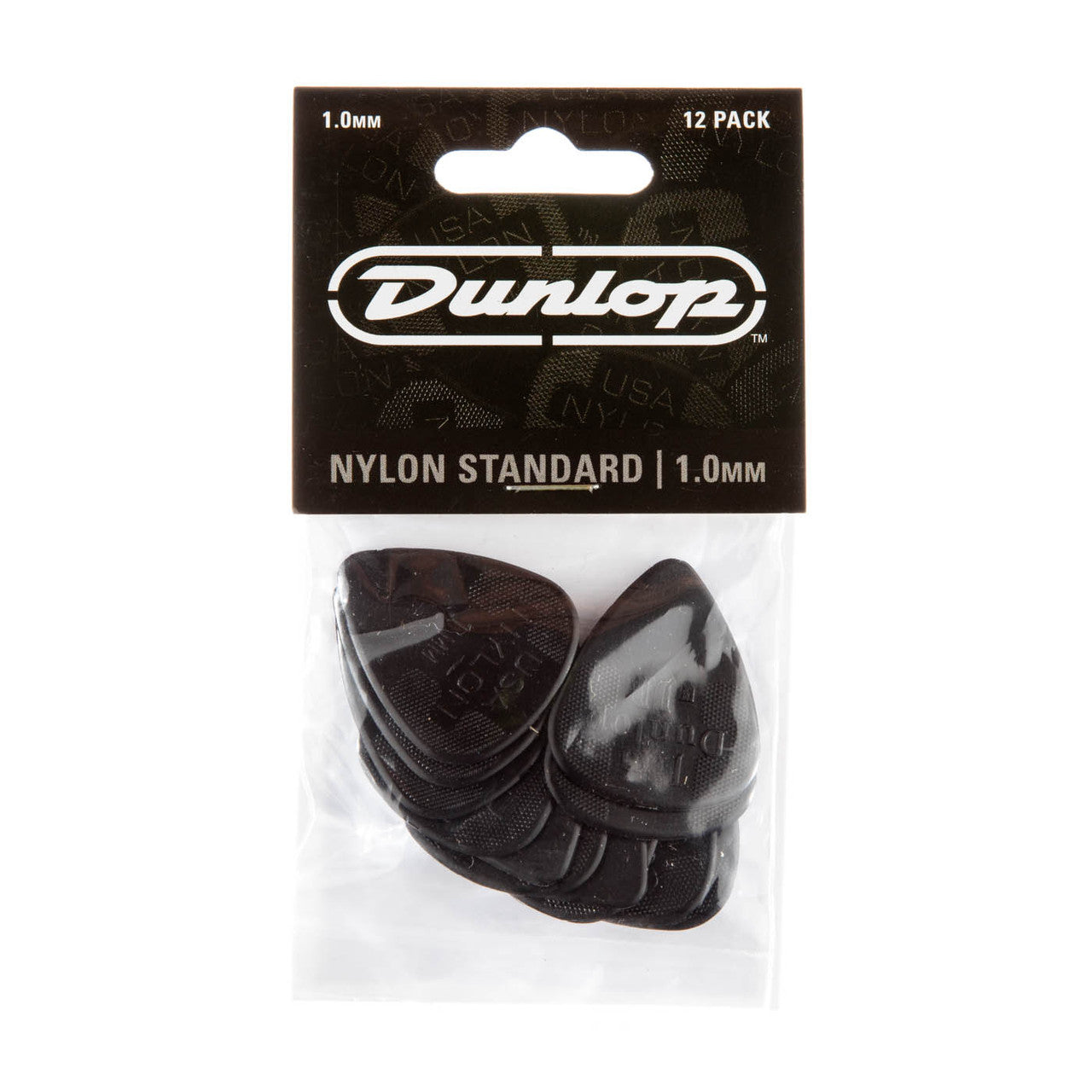 Dunlop Nylon Standard Pick 1.0 Players Pack 12-pack
