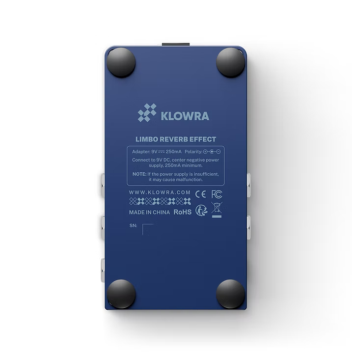 Klowra Pedaler Klowra Limbo Multi Reverb tgt11