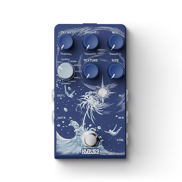 Klowra Pedaler Klowra Limbo Multi Reverb tgt11