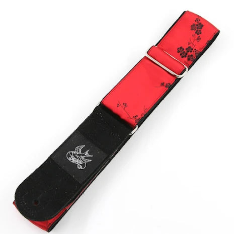 JayKco Straps Black Bamboo on Red