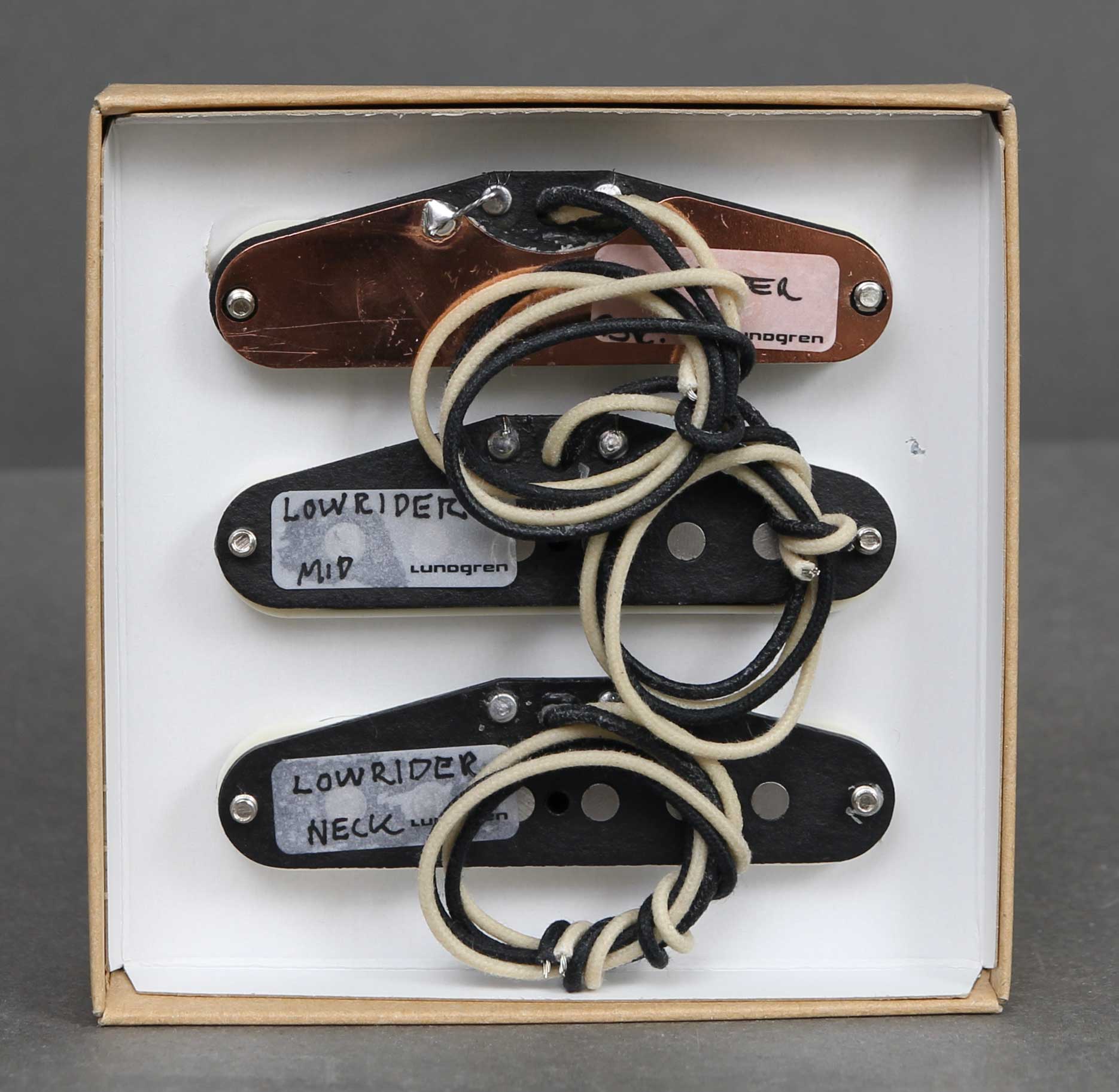 Lundgren Lowrider Strat Set 3 pickups