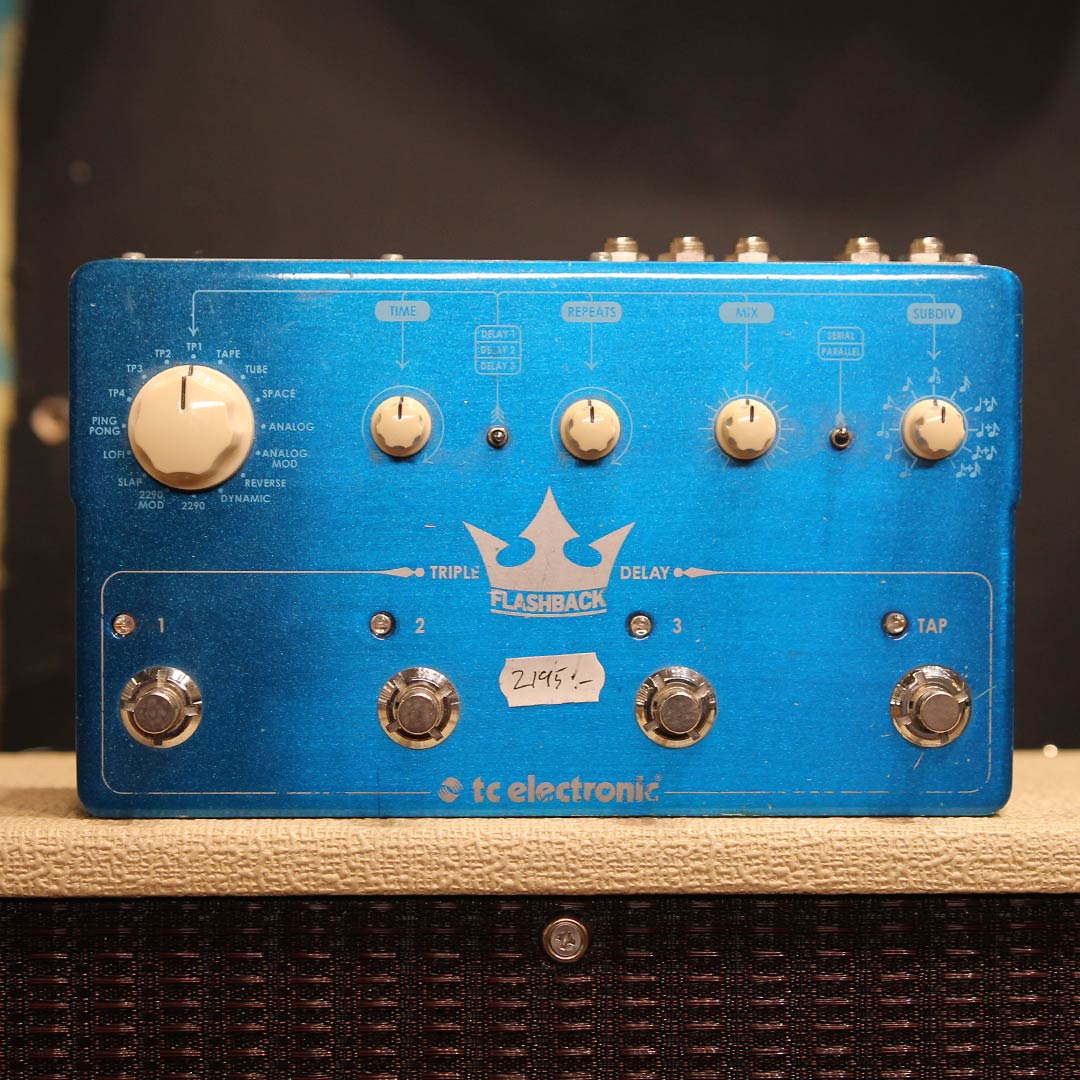 TC Electronic Flashback Triple Delay USED - Good Condition - no Box or PSU