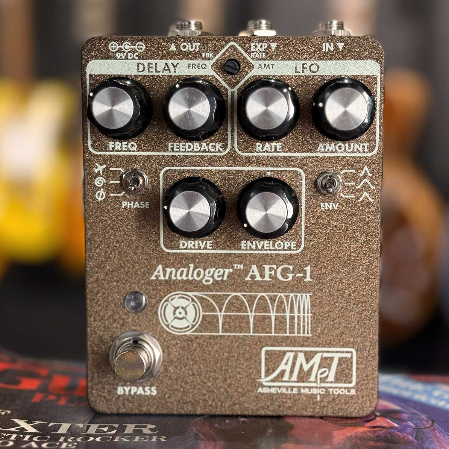 analog flanger pedal Asheville Music Tools AFG-1 Analog Flanger