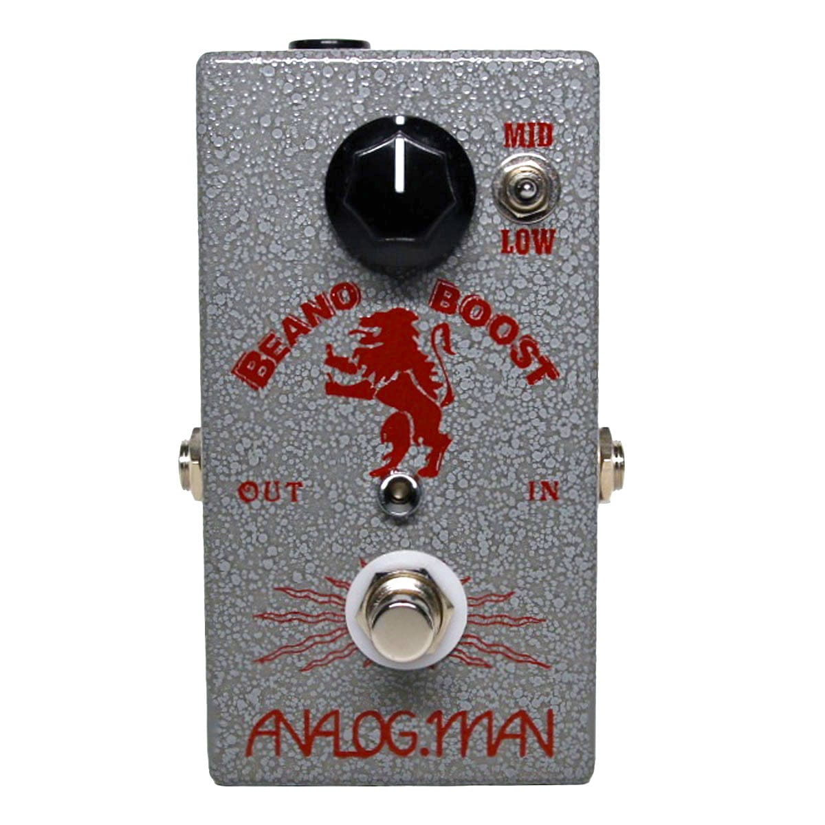 Analog Man Pedaler Analog Man Beano Boost w Power Jack tgt11