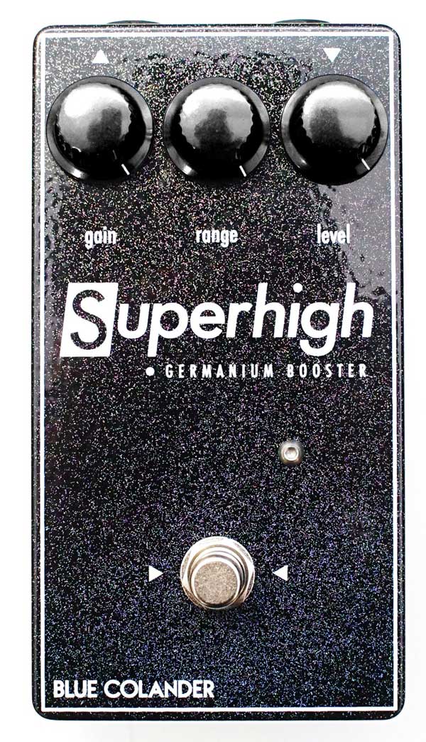 Blue Colander Stompboxes Pedaler Blue Colander Superhigh DLX tgt11