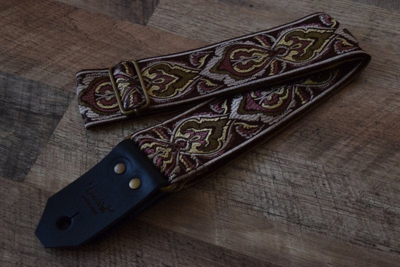 Bluebird Straps Stränginstrument Bluebird Modern Series - Chique Brown & Gold tgt11