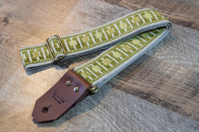 Bluebird Straps Stränginstrument Bluebird Vintage Series - Brussel Green Square tgt11