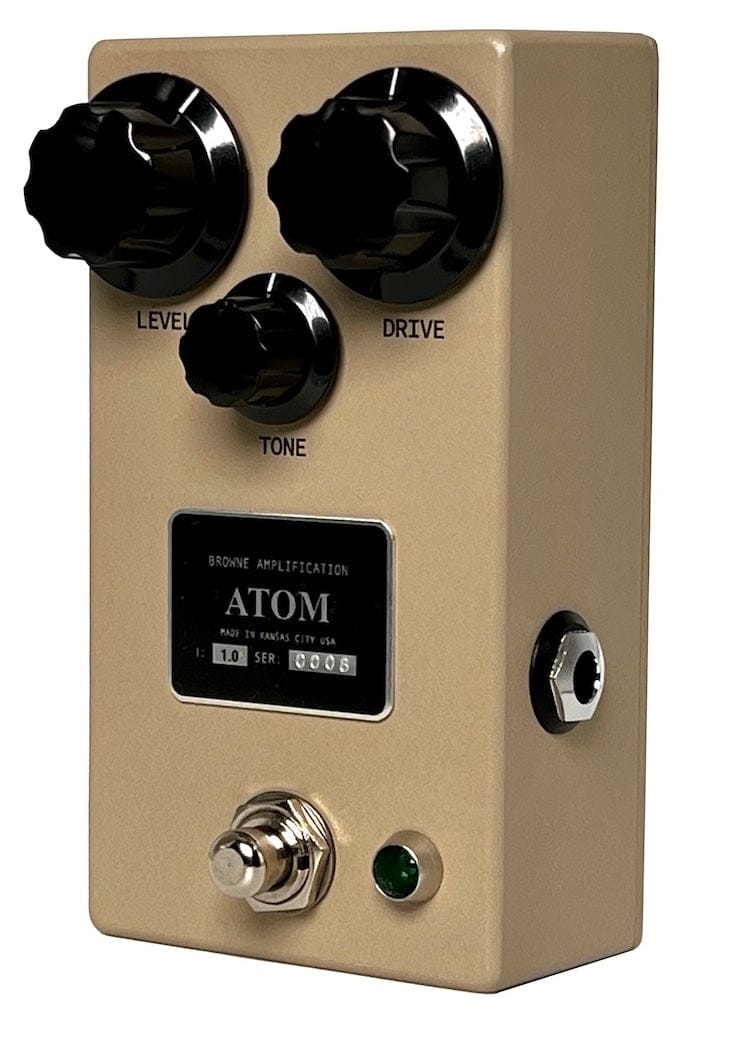 Browne Amplification Pedaler Browne Amplification Atom Nashville Drive tgt11