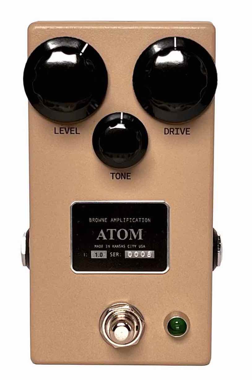 Browne Amplification Pedaler Browne Amplification Atom Nashville Drive tgt11