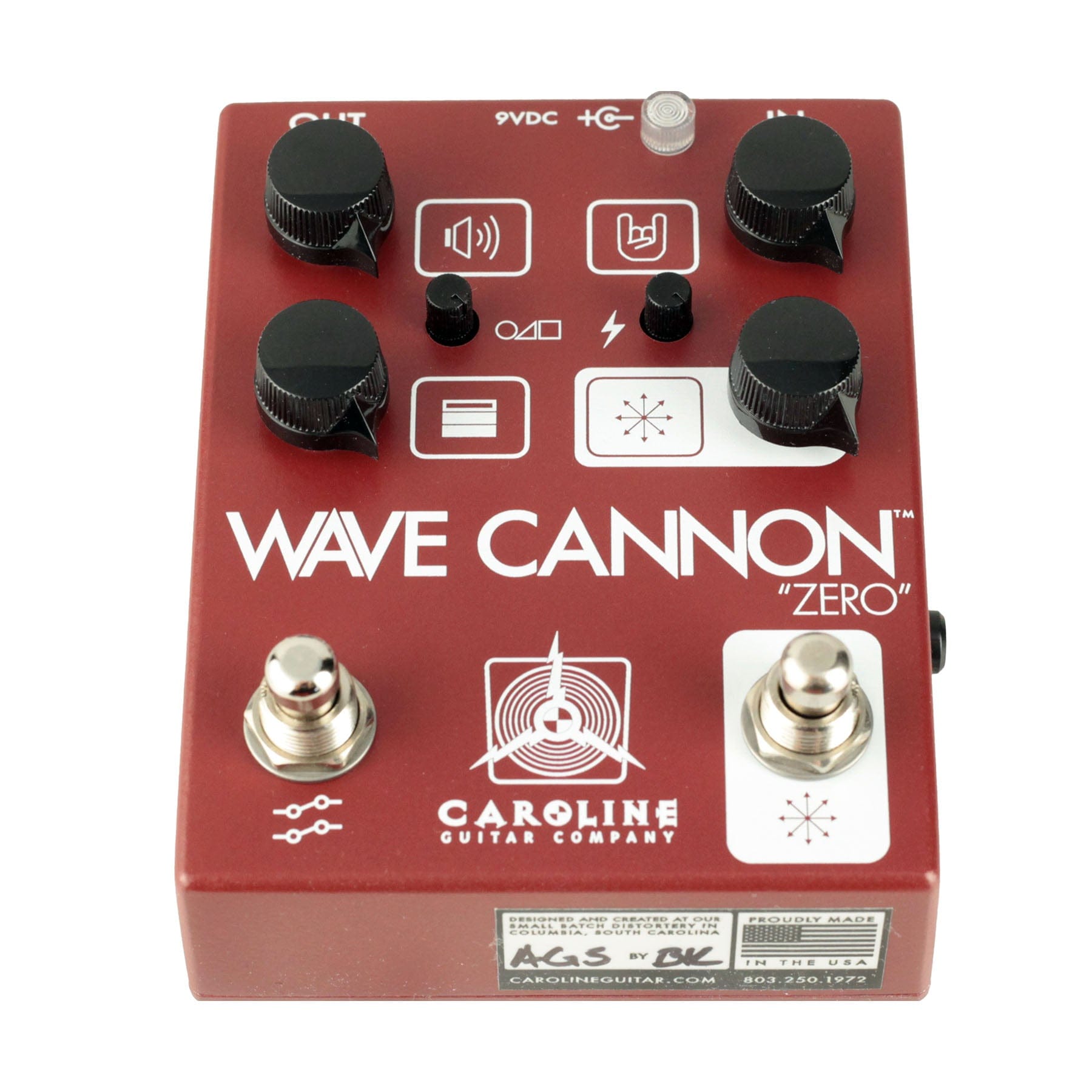 Caroline Guitar Company Pedaler Caroline Guitar Company Wave Cannon Zero tgt11