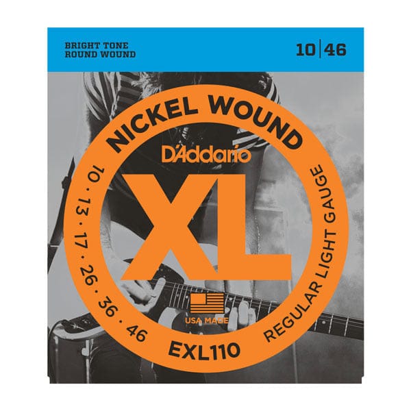 D'addario Stränginstrument DADDARIO EXL110 Elgitarr Nickel Wound 010-046 tgt11