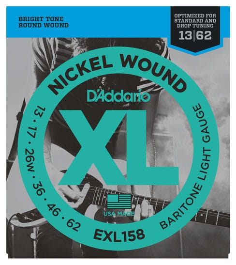 D'addario Stränginstrument DADDARIO EXL158 Baritone Nickel Wound 013-062 tgt11