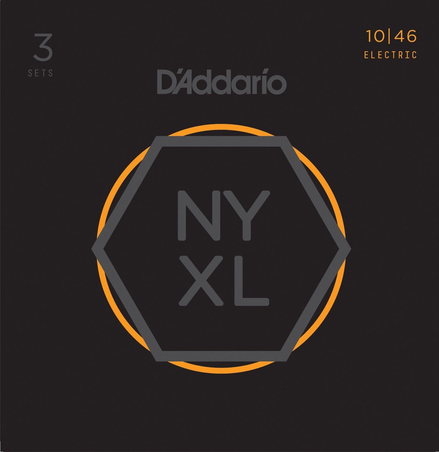 D'addario Stränginstrument DADDARIO NYXL1046-3P Elgitarr NYXL 010-046 3-PACK tgt11