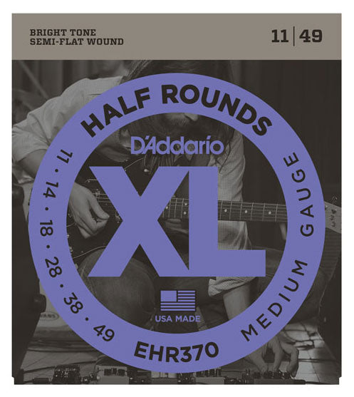 DADDARIO EHR370 Elgitarr Half Rounds 011-049
