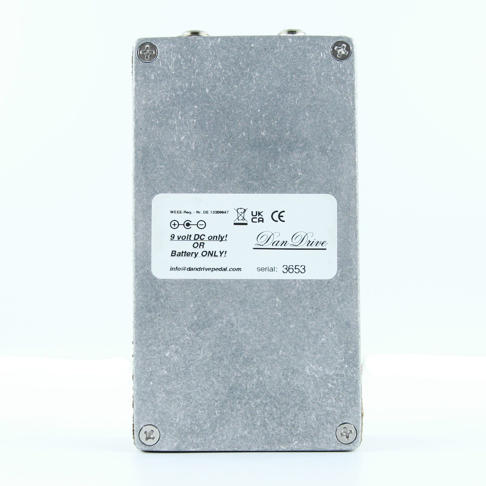 Dan Drive pedal DanDrive Tweedy Overdrive Deluxe Gold tgt11