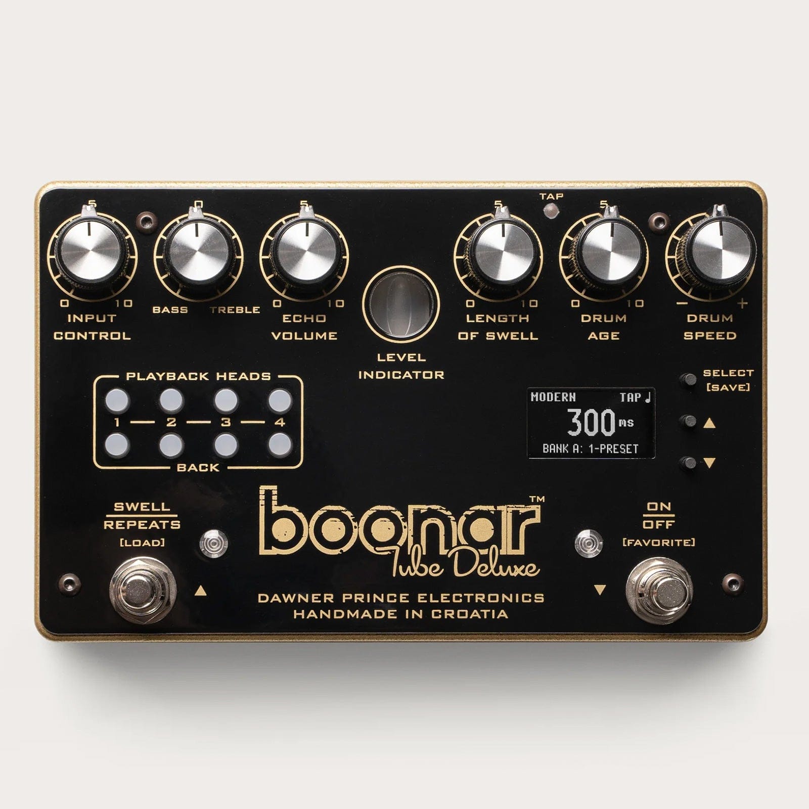 Dawner Prince Boonar Tube Deluxe Multi-Head Drum Echo