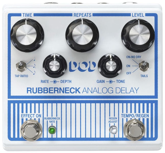DOD Delayer DOD Rubberneck Double Wide Analog Delay tgt11