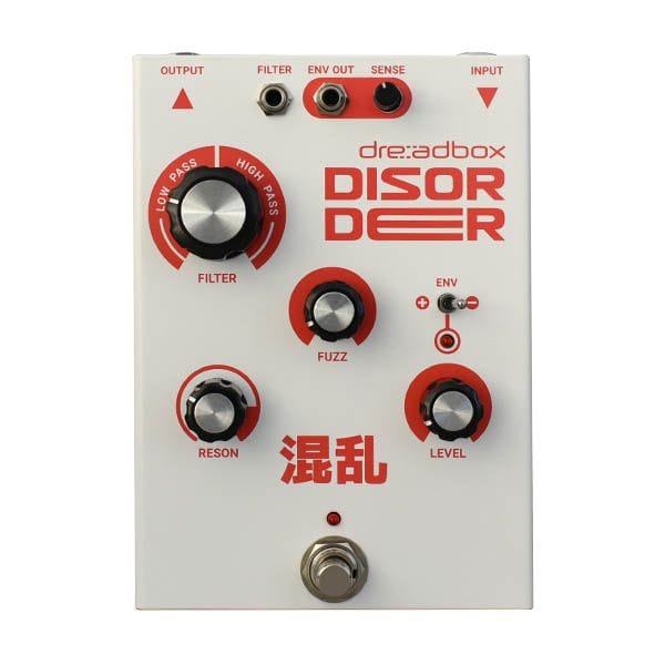Dreadbox Pedaler Dreadbox Disorder Oscillating Filter Fuzz tgt11