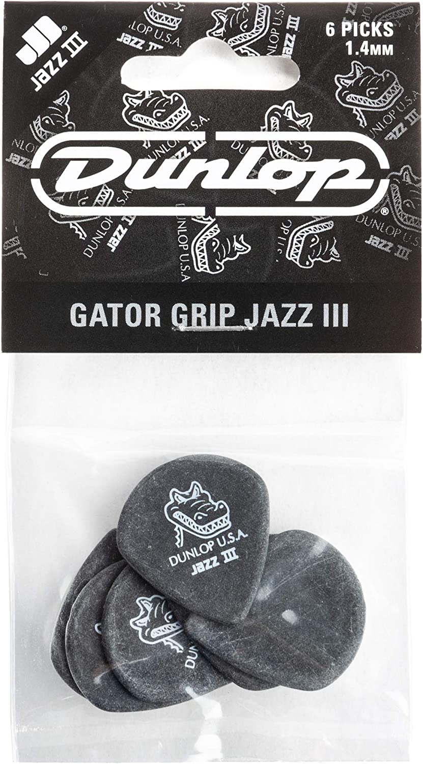 Dunlop Stränginstrument Dunlop Gator Grip Jazz III Players Pack 6-pack tgt11