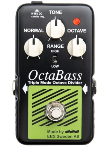 EBS Pedaler EBS OctaBass Blue Label tgt11