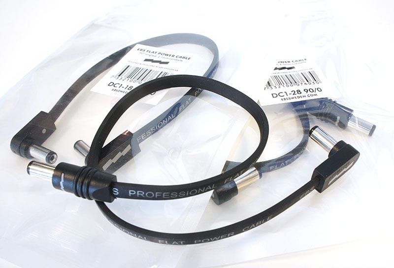 EBS Tillbehör EBS DC1-28 90/0, Flat Power Cable 28 cm tgt11