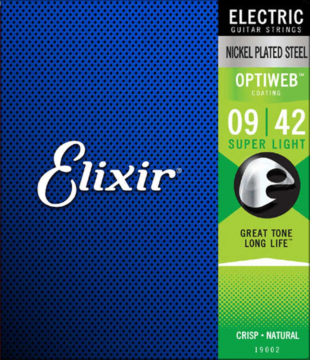 Elixir Stränginstrument Elixir Electric Nickel Plated Steel Optiweb | 009-042 tgt11