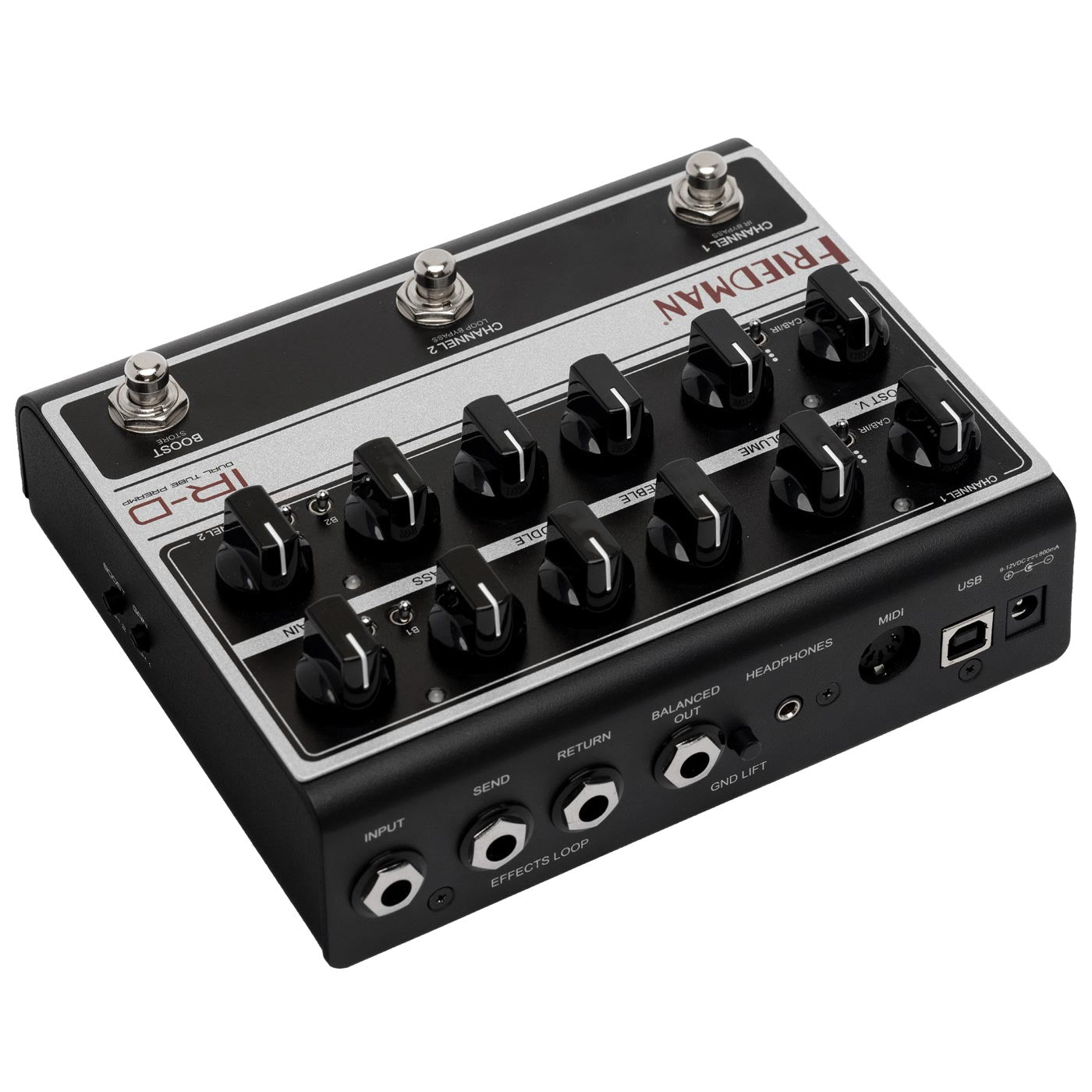 Friedman IR-D Dual Channel Tube Preamp