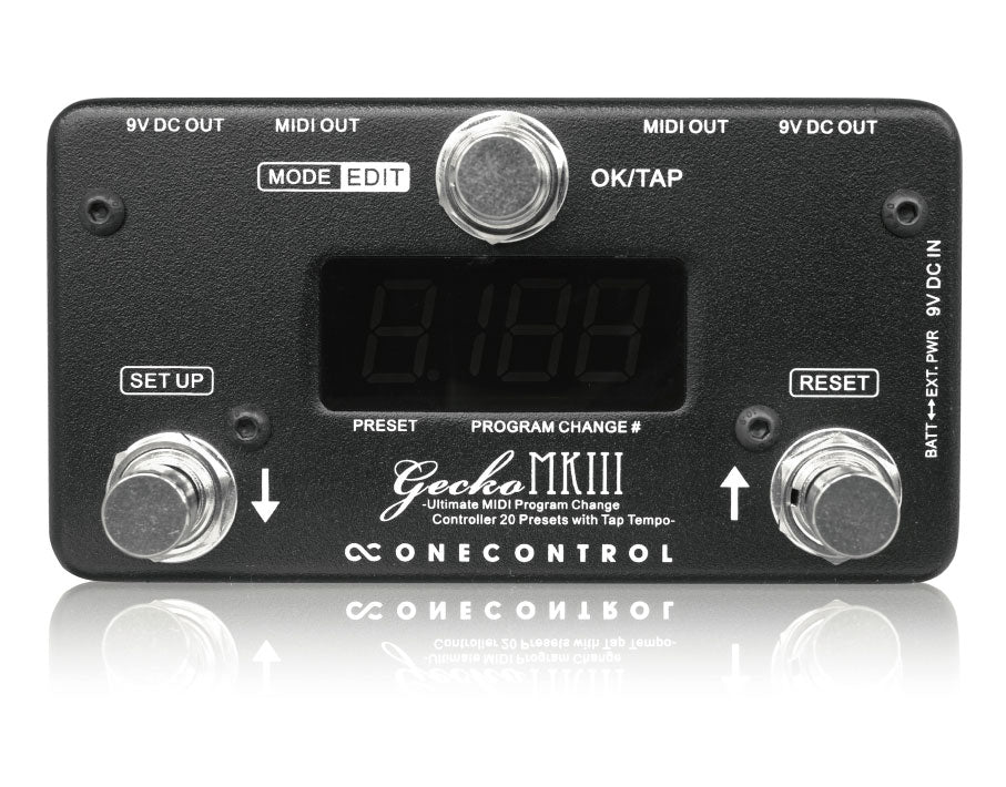 One Control Gecko MkIII MIDI switcher