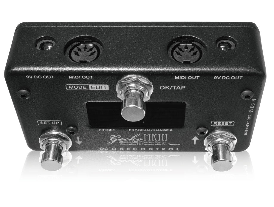One Control Gecko MkIII MIDI switcher