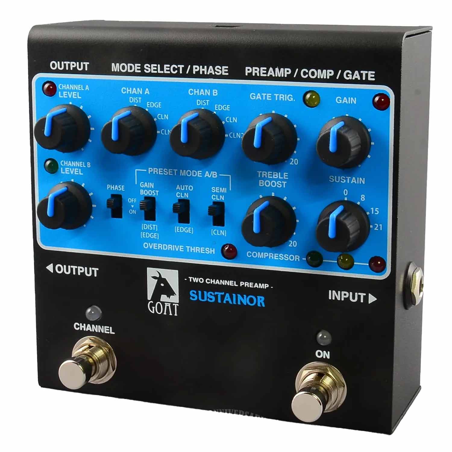 GOAT SUSTAINOR（Rockman clone） Goat Blue Series Sustainor – These Go To 11