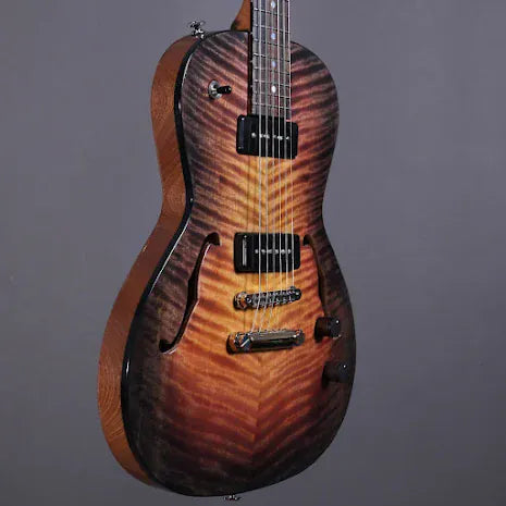 Gramel Guitars Stränginstrument Gramel Guitars The Owl Semi Hollow Parlor tgt11