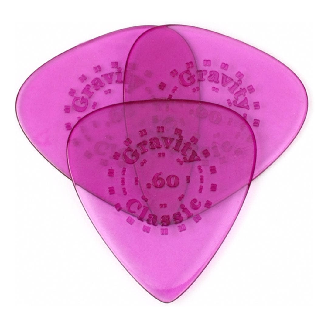 Gravity Picks Stränginstrument Gravity Picks Thin Classics 3-pack 0.60 tgt11