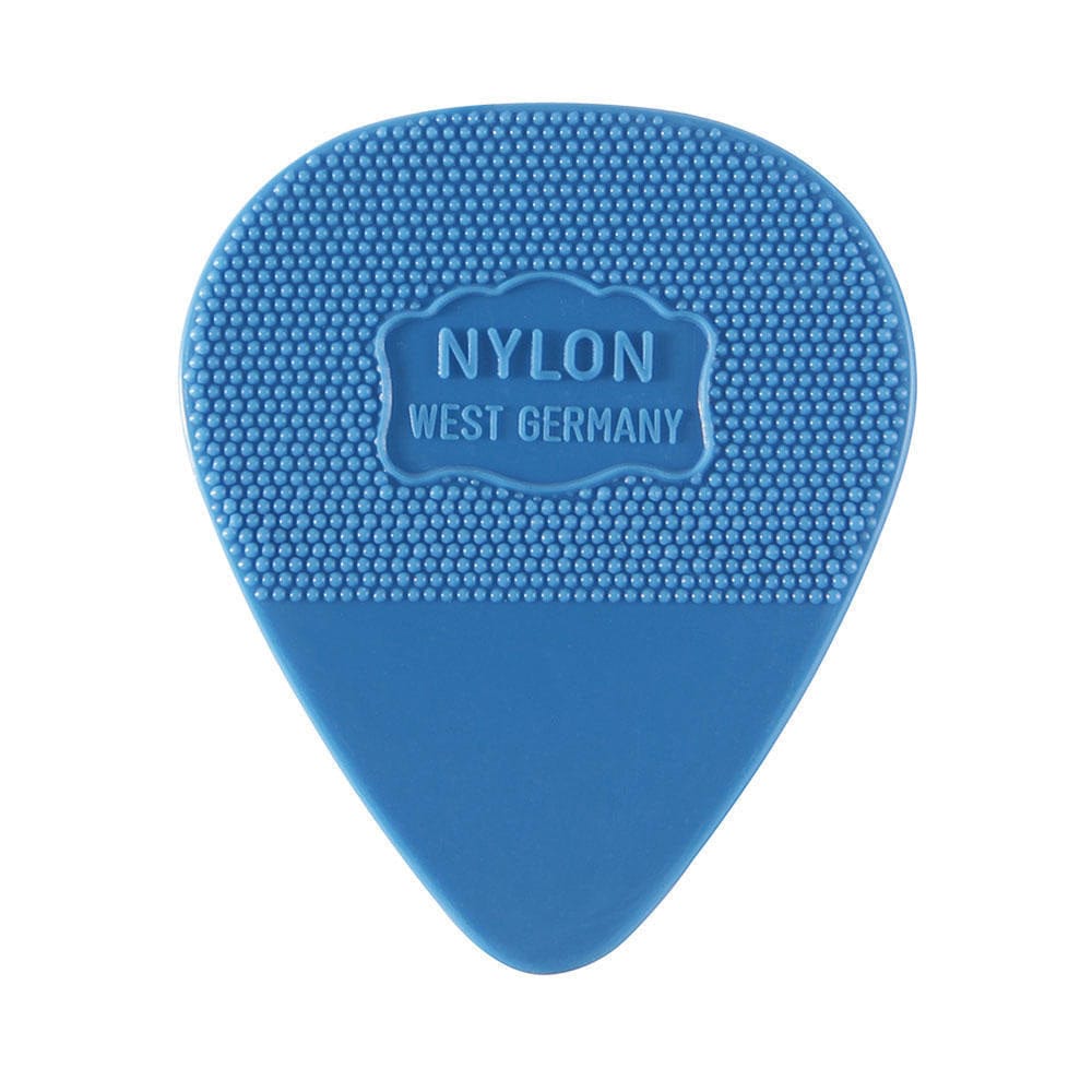 Herdim Stränginstrument Herdim Nylon Guitar Pick - U2s The Edge Favorite Pick 113 Blue .87 mm tgt11