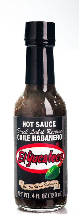 Hot Sauce Het Sås El Yucateco Black Label Reserve Habanero Hot Sauce tgt11