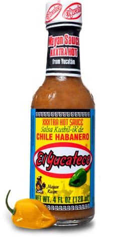 Hot Sauce Het Sås El Yucateco Kubtil-Ik Habanero Hot Sauce tgt11