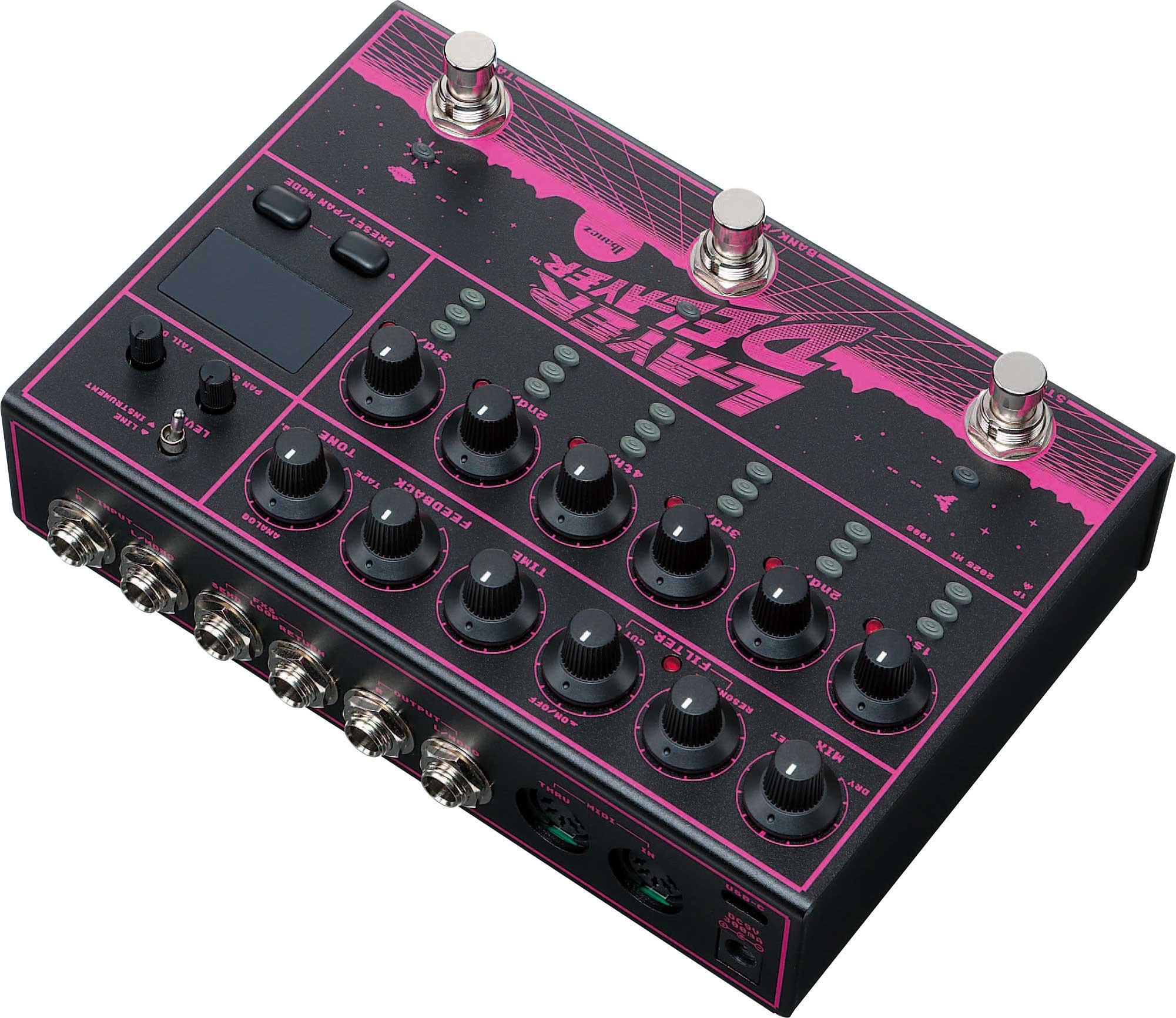 Ibanez Ibanez LD303 Layer Delayer Multi Head Delay Pedal tgt11