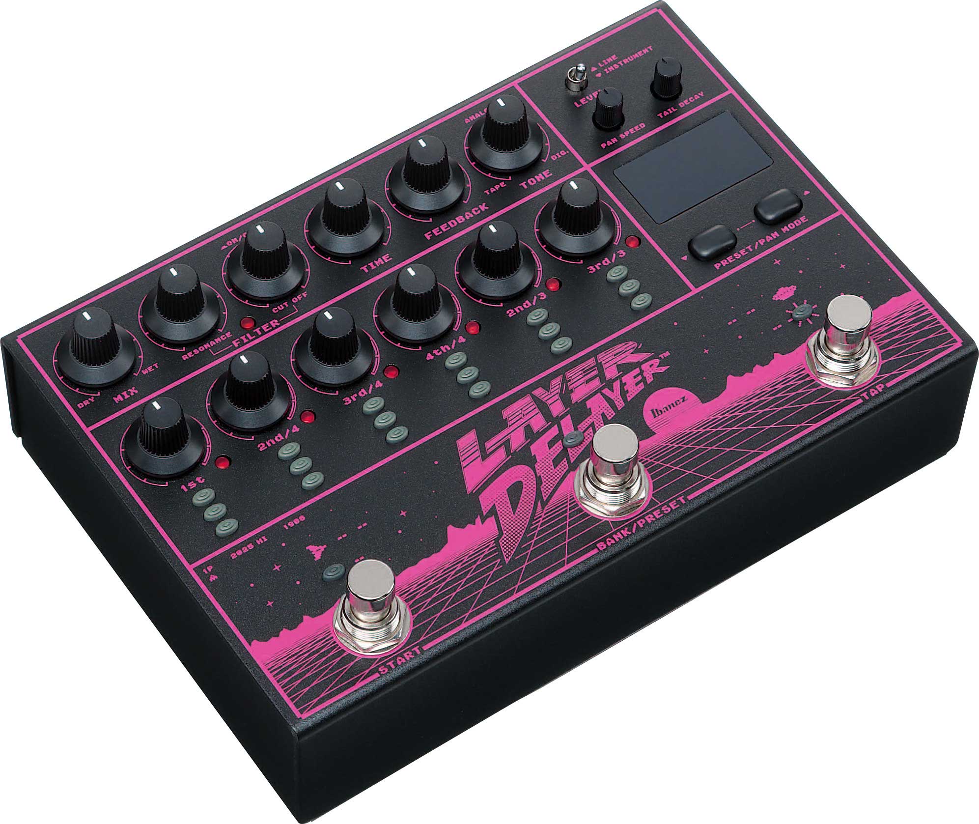Ibanez Ibanez LD303 Layer Delayer Multi Head Delay Pedal tgt11