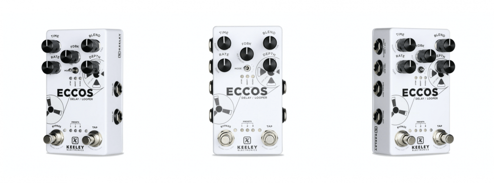 Keeley Delayer Keeley Eccos Vintage Tape Flanged Delay tgt11