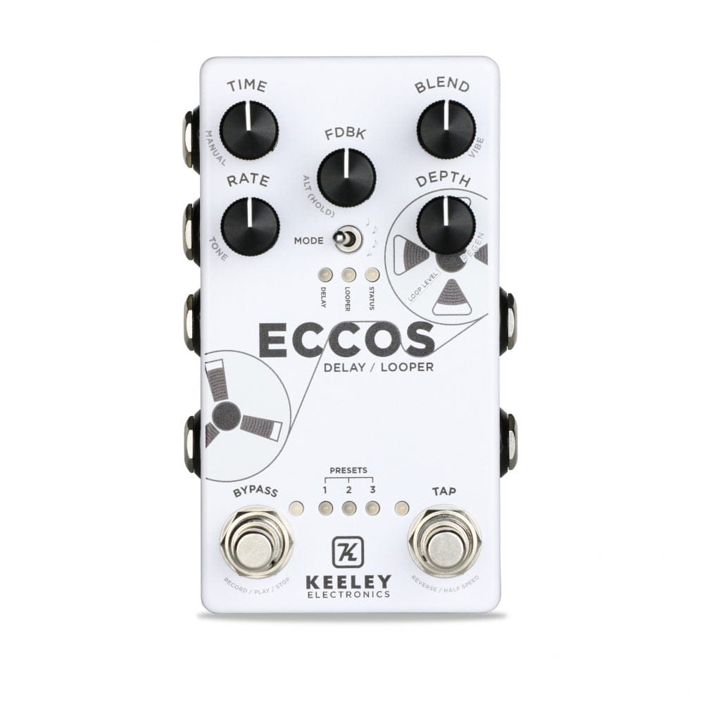 Keeley Delayer Keeley Eccos Vintage Tape Flanged Delay tgt11
