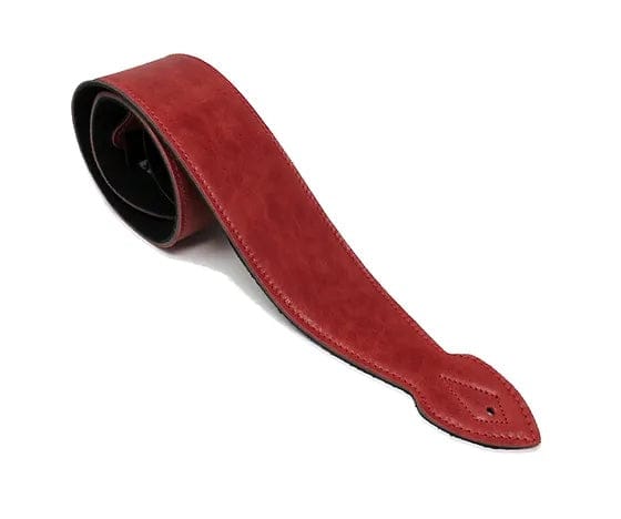 Leathergraft Straps Stränginstrument Leathergraft Softy Guitar Strap 2.5 Red tgt11