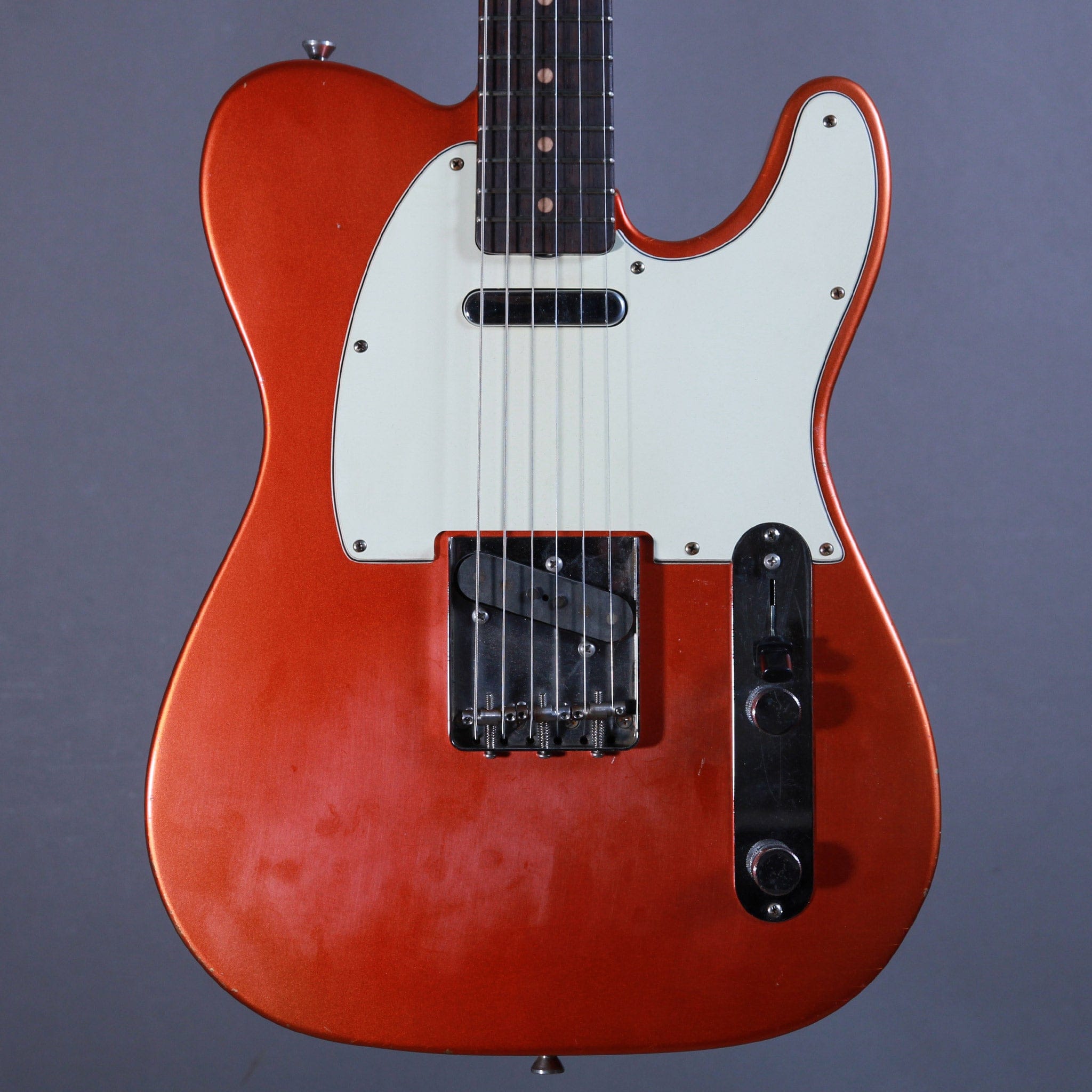 Mario Martin Guitars Elgitarr Mario Martin T-Style Faded Candy Apple Light Relic tgt11