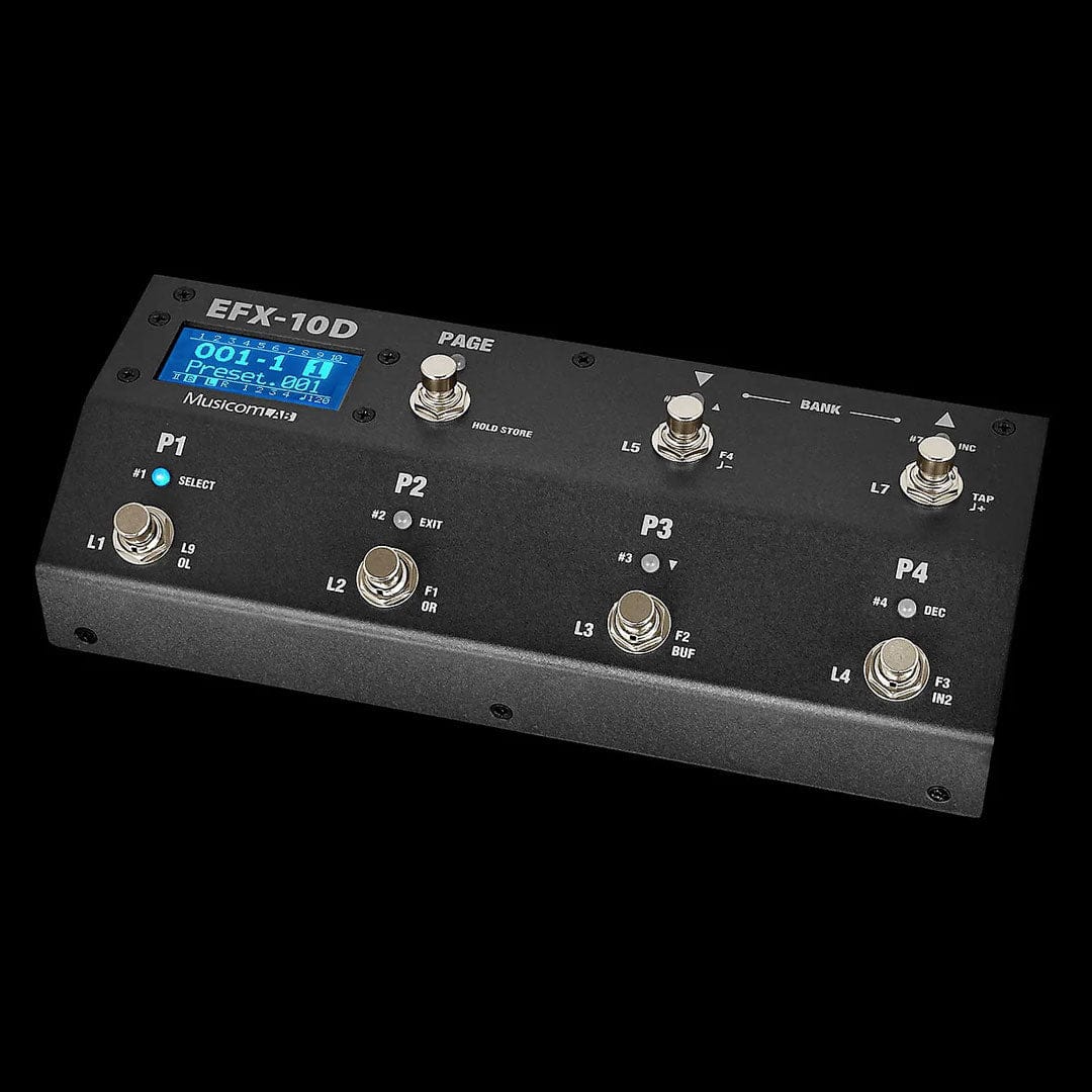Musicom Lab Pedaler Musicom Lab EFX-10D Switcher tgt11