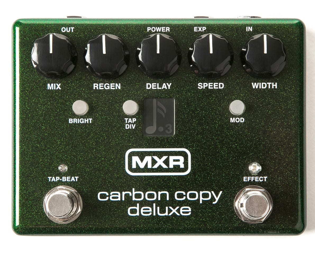 MXR Delayer MXR M292 Carbon Copy Deluxe Analog Delay tgt11