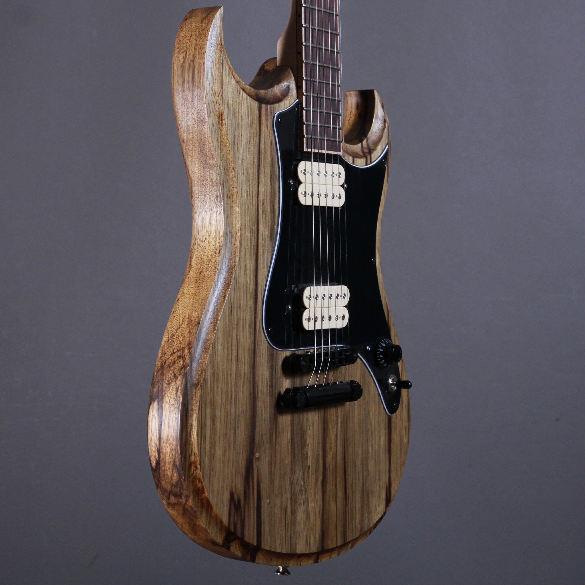 Myr Instruments Elgitarr Myr Instruments Storspoven/The Curlew Black Limba HH tgt11