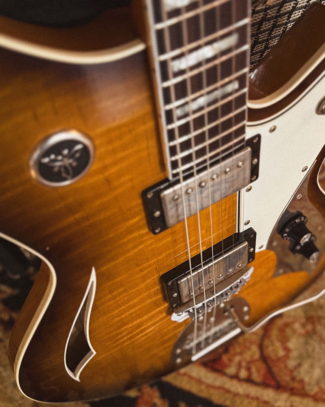 NOVO Guitars Elgitarr Novo Miris JHH Amber Burst LIM ED 2026 tgt11