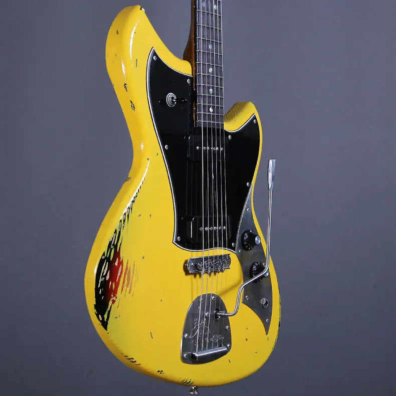 NOVO Guitars Stränginstrument Novo Serus J Vandalism Yellow over 64 3-Tone Burst tgt11