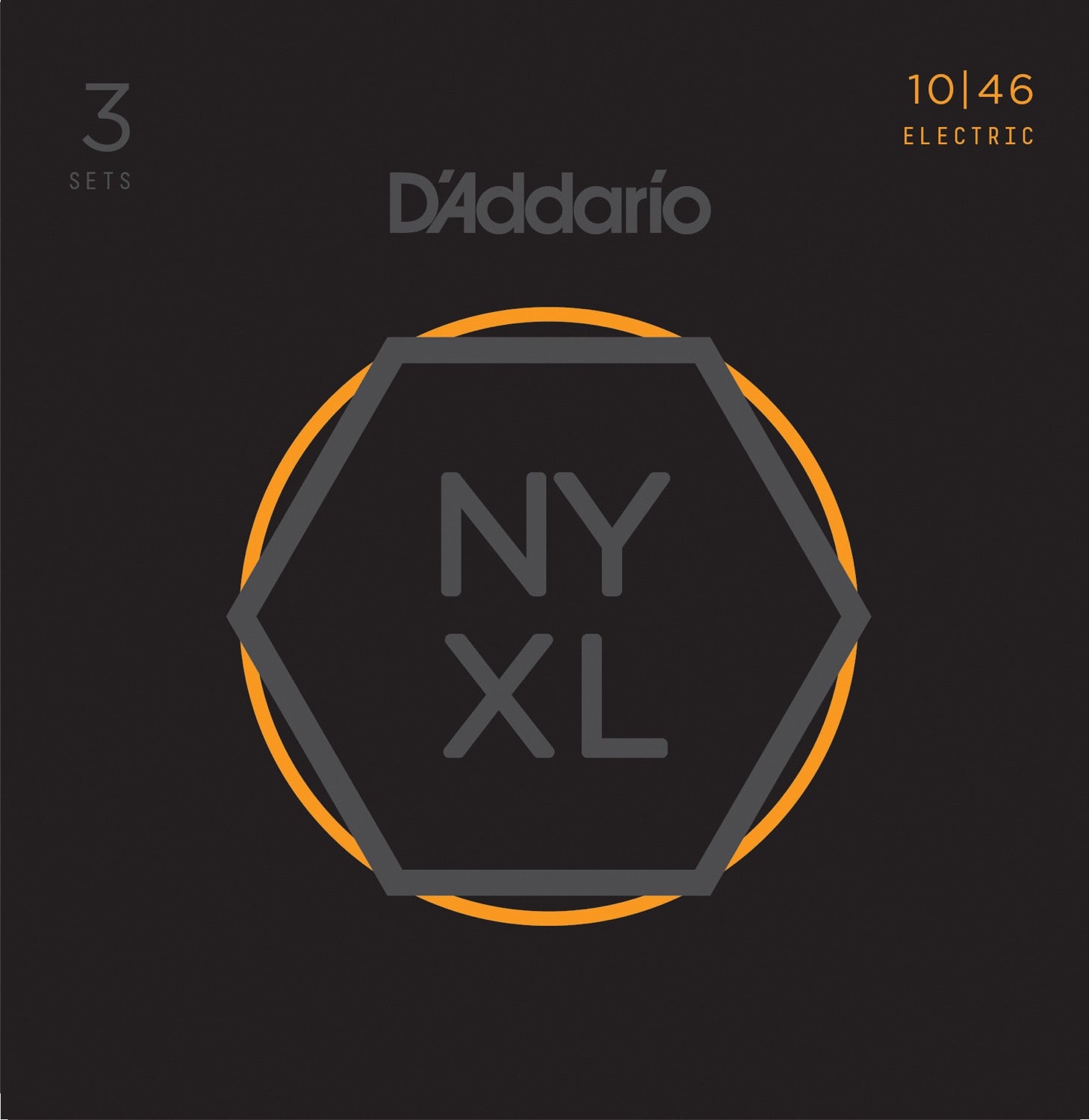 DADDARIO NYXL1046-3P Elgitarr NYXL 010-046 3-PACK