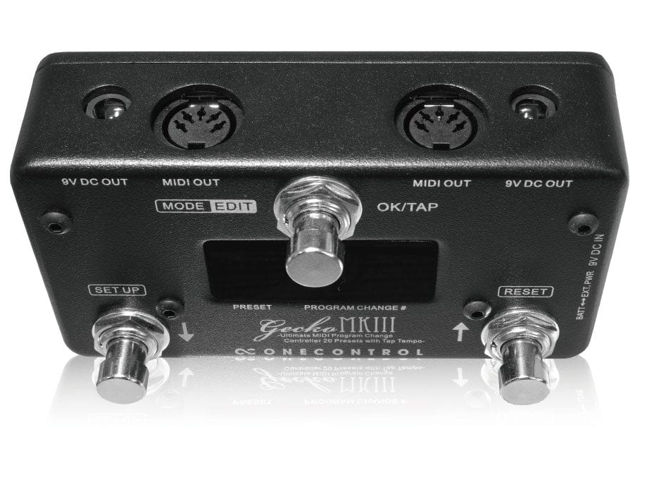 One Control Pedaler One Control Gecko MkIII MIDI switcher tgt11