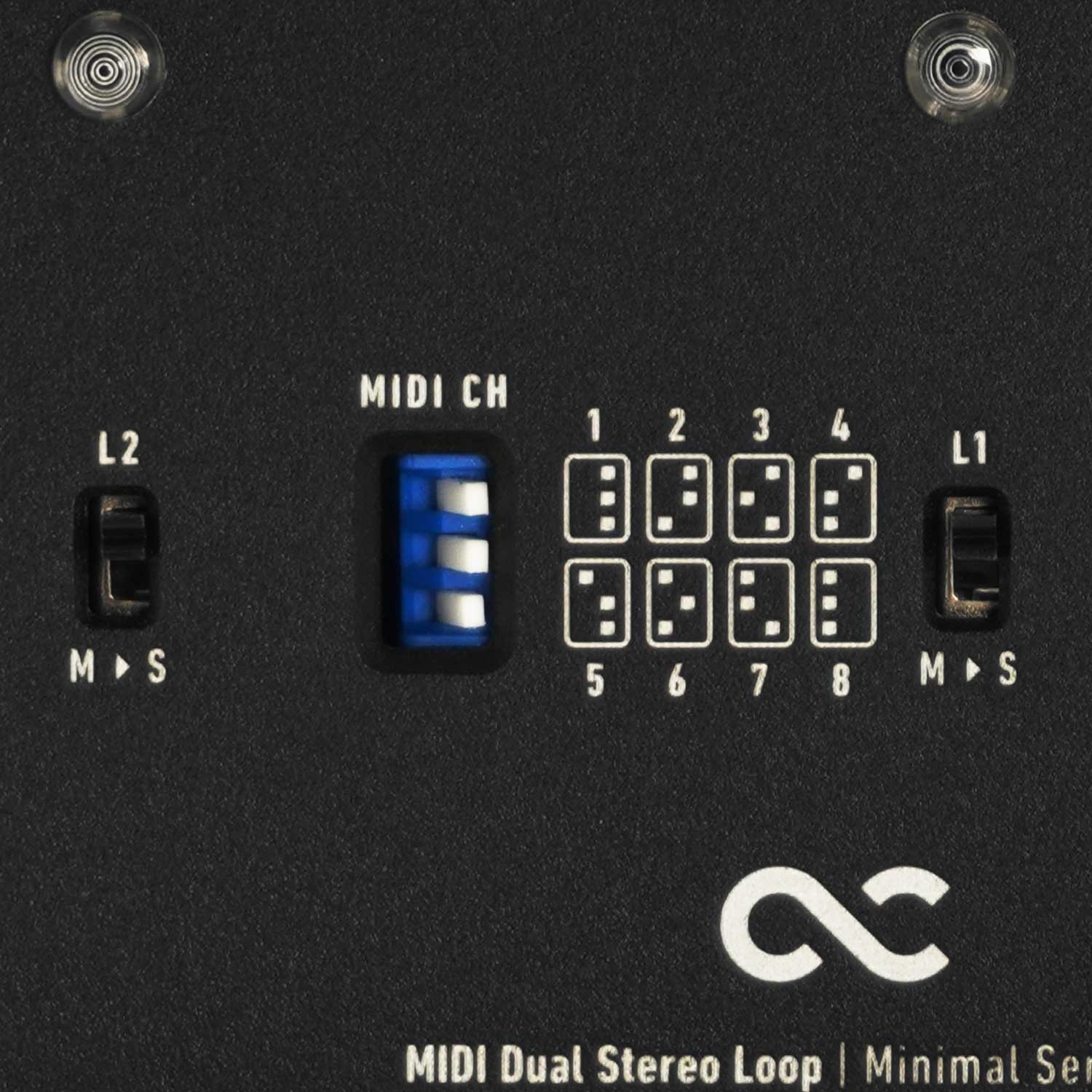 One Control Pedaler One Control Minimal Series MIDI Dual Stereo Loop tgt11
